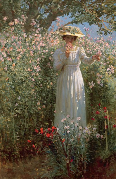 Entre las flores de Robert Payton Reid